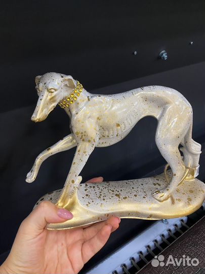 Статуэтка собака русская борзая