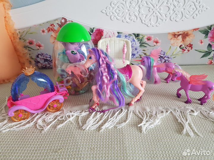 Игрушки пони лошадки