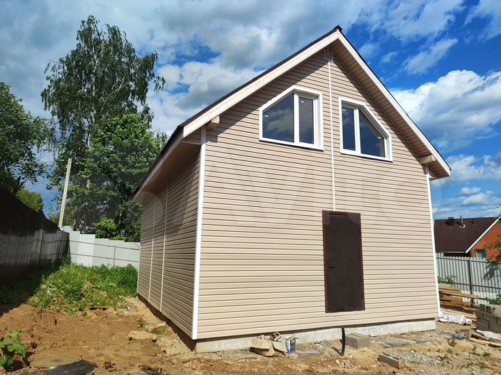 Дом 80 м² на участке 5 сот.