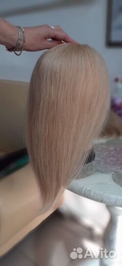 Накладка из натуральных волос