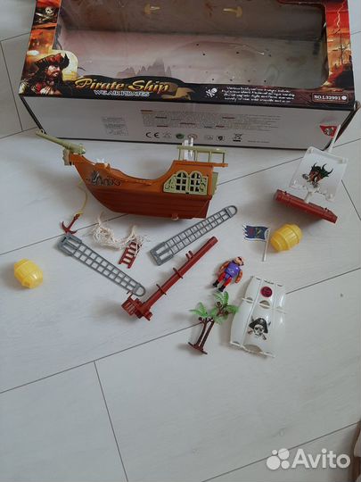Развивающий Игровой набор Пиратский корабль