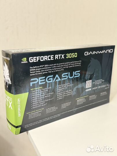 Видеокарта Gainward GeForce RTX 3050 Pegasus OC