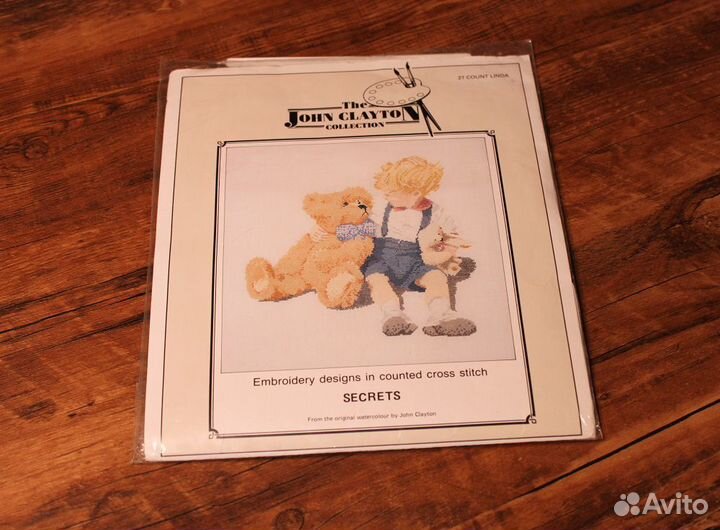 Secrets Cross Stitch Kit John Clayton