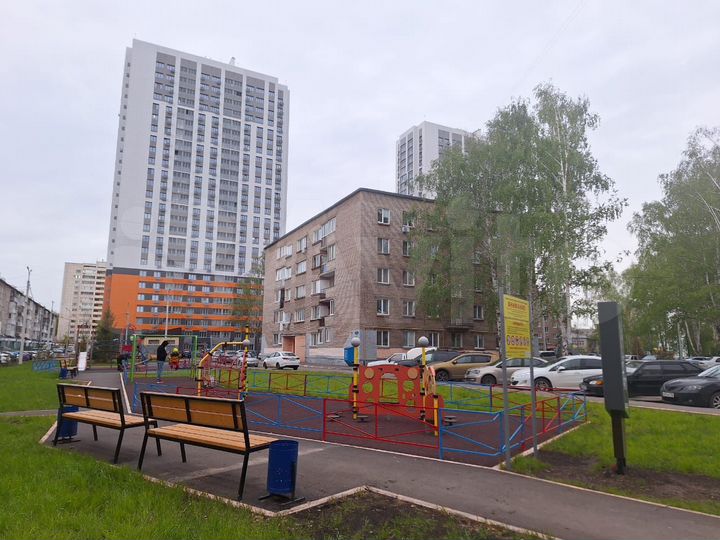 Комната 11,4 м² в 1-к., 4/4 эт.