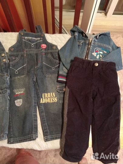 Вещи пакетом на мальчика 80