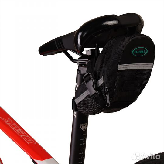 Сумка велосипедная подседельная black bicycle soul
