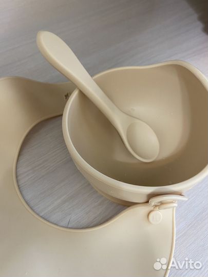 Тарелка на присоске, для малышей