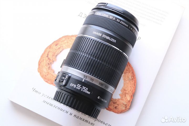 Объектив Canon EF-S 55-250 IS (хор сост)