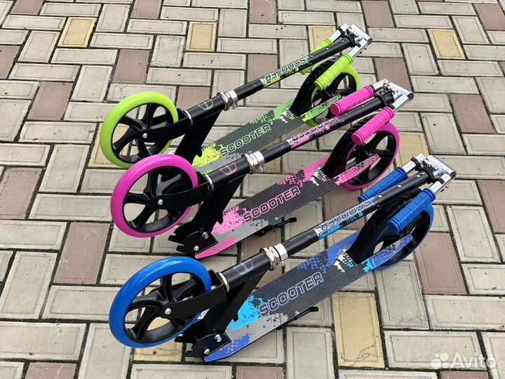 Самокат детский двухколесный новый