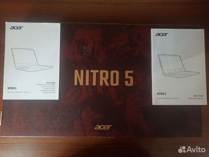 Игровой ноутбук acer nitro 5