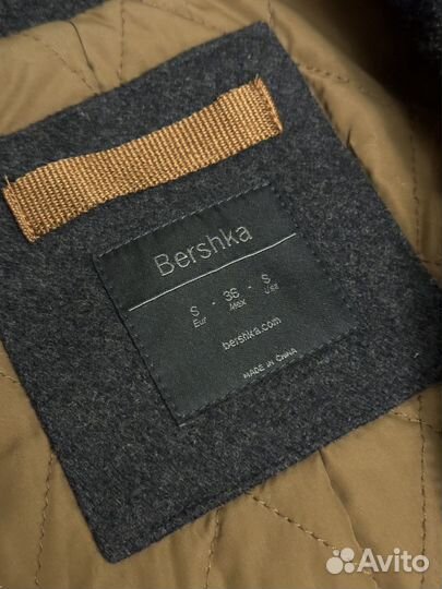 Пальто мужское bershka