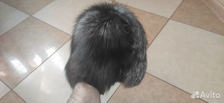 Шапка из чернобурки