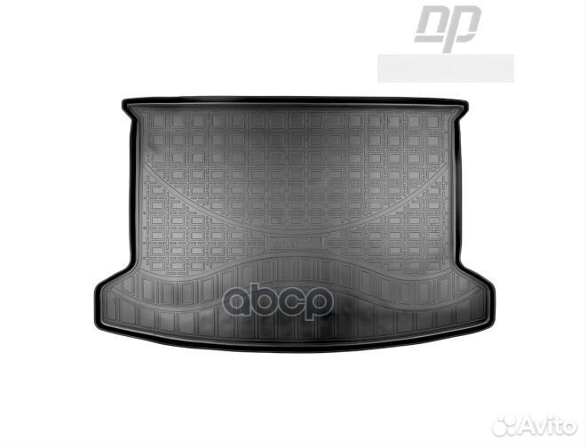 Ковер багажник для KIA Rio X-Line, 2 017, П