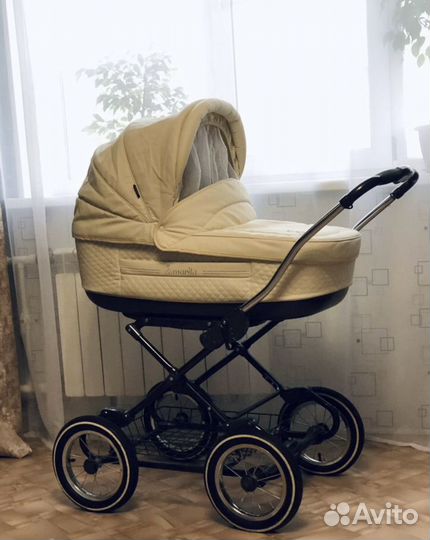 Коляска 2 в 1 эко кожа