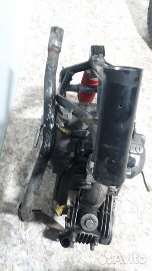 Двигатель на питбайк yx 125 рама аморт