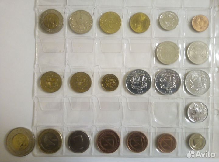 Наборы монет разных стран