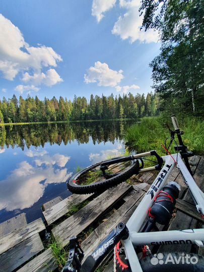 Рама Stels в наклейках Trek, 17