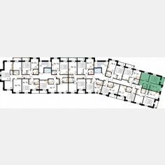 2-к. квартира, 51,5 м², 2/8 эт.