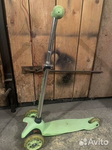 Самокат детский трехколесный бу