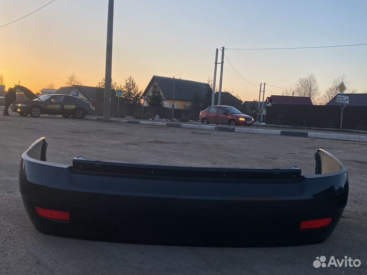 Задний бампер на приору 1