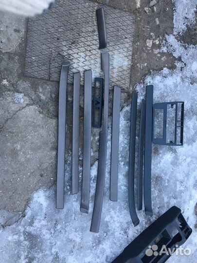 Накладки под аллюминий, карбон Audi A4 b5