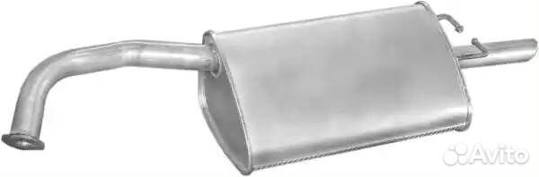 Зад.труба глуш