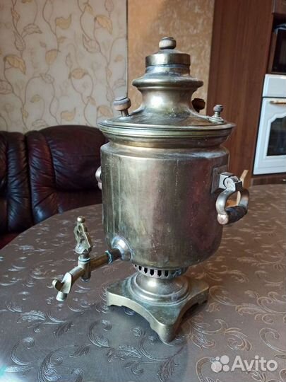 Старинный самовар тф Ивана Пономарева (конец 19в)