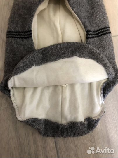 Шапка шлем котик