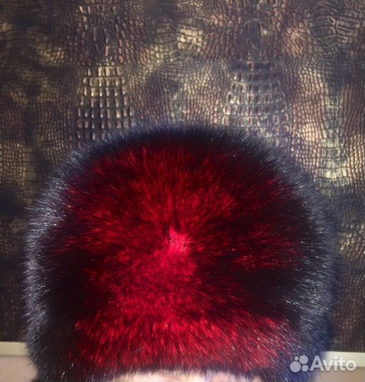 Шапка песец