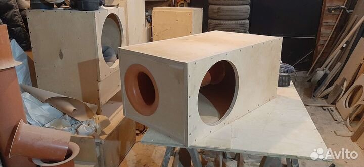 Короба для сабвуферов