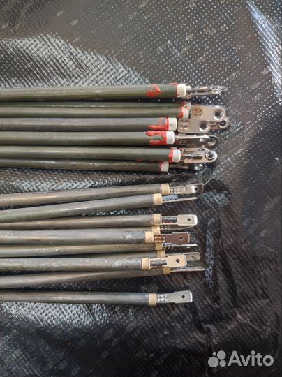 Тэны 700ватт прямые гибкие воздушные нерж