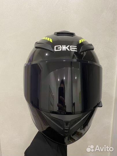 Крутой, яркий Мотошлем в отс