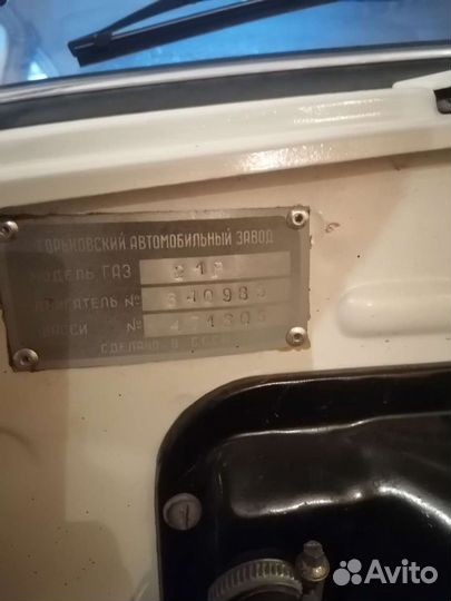 ГАЗ 21 Волга 2.5 МТ, 1967, 99 350 км