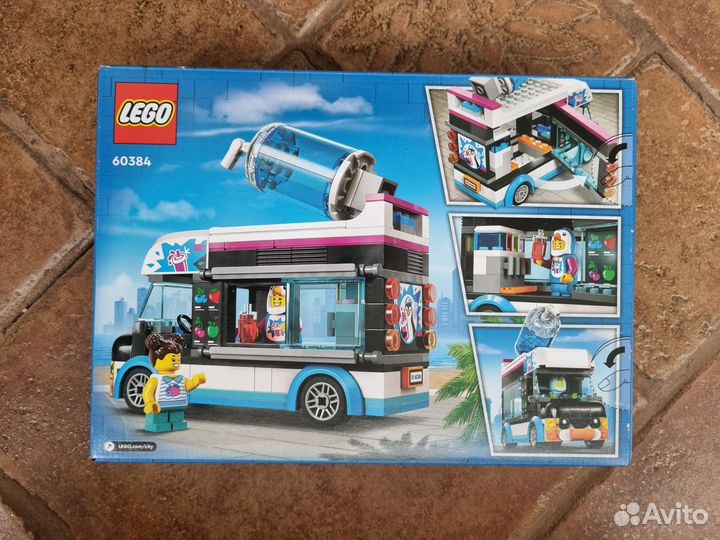 Lego City 60384 Фургон для шейков Пингвин