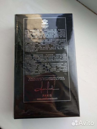 Духи мужские Creed aventus оригинал 100ml