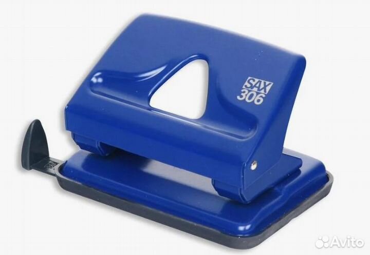 Дырокол SAX 306 20 листов, синий