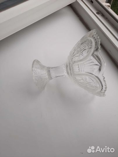 Ваза хрустальная