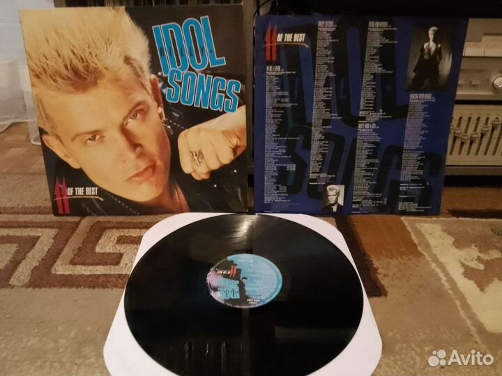 Billy Idol - 11 of the best 1988 LP EU Редкость