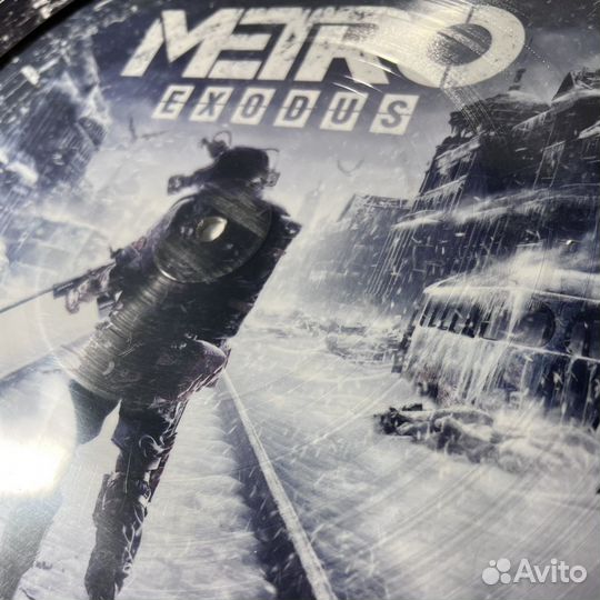 Metro Exodus VInyl с автографом Д. Глуховского