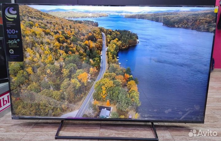 Большие 4K смарт телевизоры 55