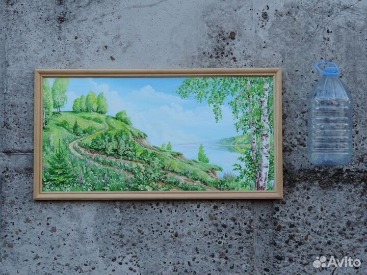 Картина маслом пейзаж