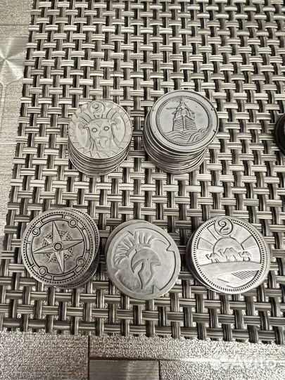 Монеты сокровищ из пятерочки