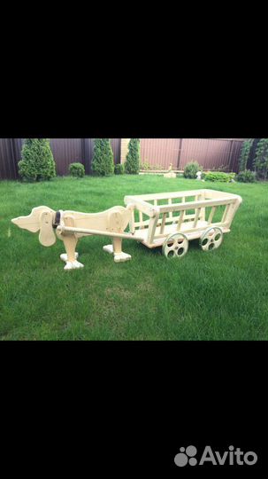 Собачка с телегой