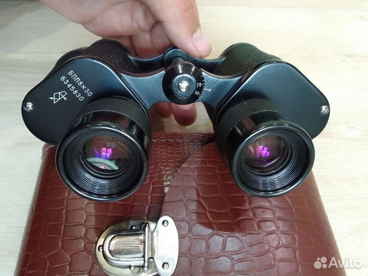 Бинокль СССР бпп 8х30. Состояние нового