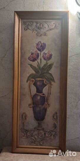 Картина в дубовой раме