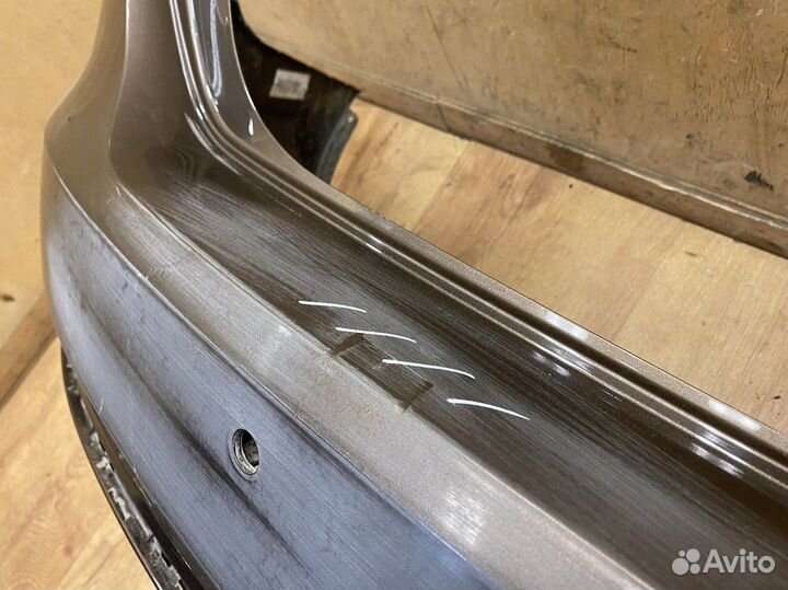 Бампер задний Volkswagen Polo Sedan 2015-2020