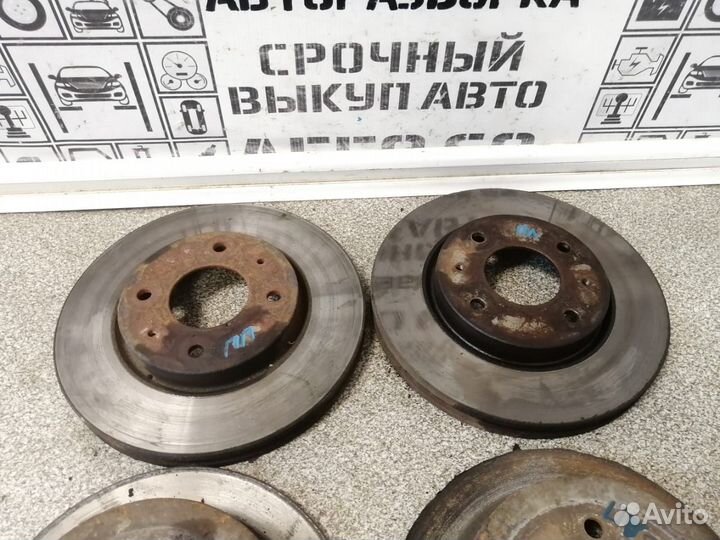 Диск тормозной передний Mitsubishi Lancer (CS)