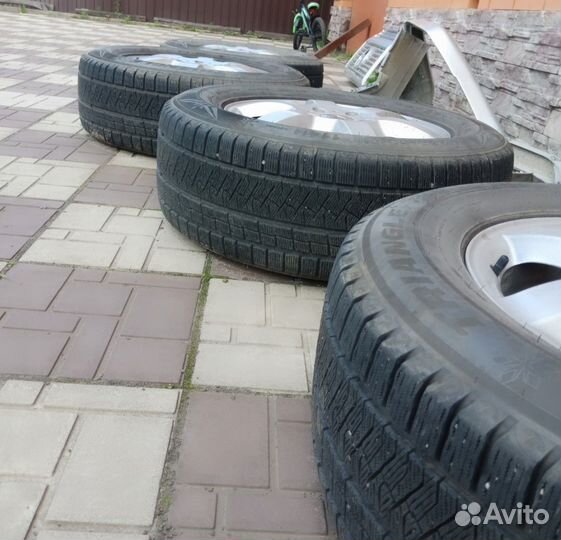 Диски литые r18 на Mercedes gelendvagen