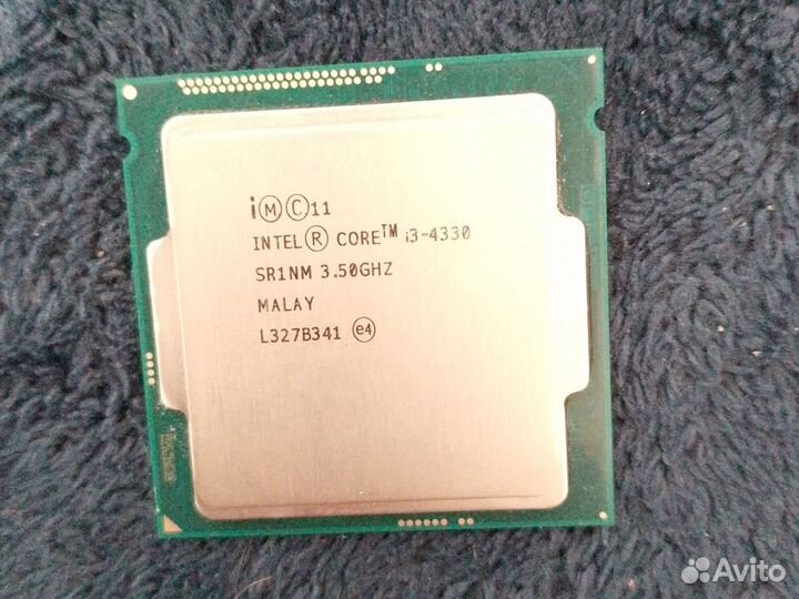 Процессор intel core i3-4330