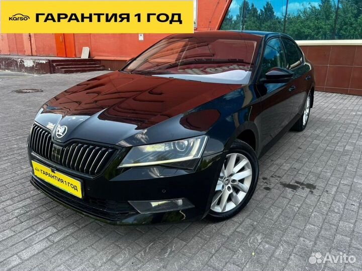 Skoda Superb 1.8 AMT, 2017, 205 660 км